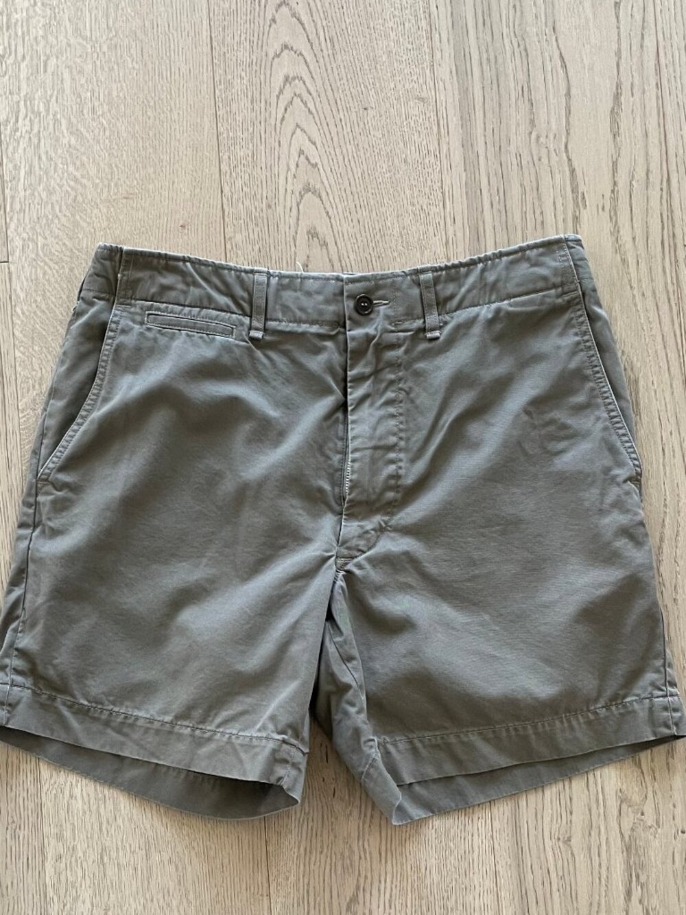 Buck Mason Tropic Twill Carry-On Short Olive